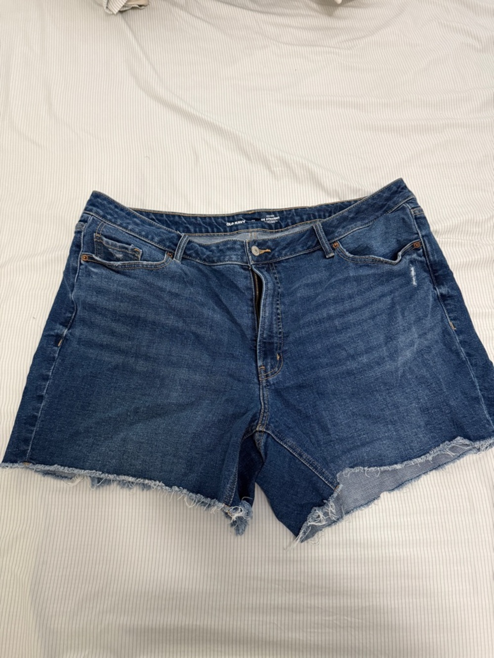 Old Navy Dark Blue Denim Cutoff Shorts